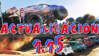 GTA V Online - ACTUALIZACIÓN 1.15 - MONSTER TRUCK Y MUCHAS COSAS MAS!! - NexxuzHD