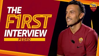 WELCOME PEDRO! | First interview with AS Roma