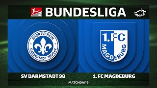 SV Darmstadt 98 vs. 1. FC Magdeburg | Matchday 9 — Bundesliga 2 2025/26