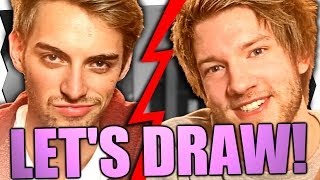 TC & JAN ROMANZE?! - Let's Draw (feat. Y-Titty)