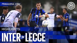 DEFEAT FOR OUR U19 | INTER 0-1 LECCE | U19 HIGHLIGHTS | CAMPIONATO PRIMAVERA 1 23/24 ⚽⚫🔵?