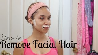 How I Remove My Facial Hair {Painless, Quick, and Easy}