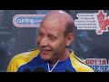 Draw 15 Media Scrum - 2013 Tim Hortons Brier