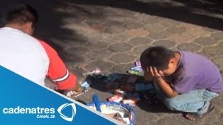 Abuso de autoridad, funcionario humilla a niño vendedor en Tabasco (VIDEO)