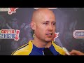 2012 Tim Hortons Brier Draw 2 Media Scrum