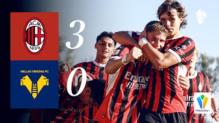 Bonomi, Scotti & Perin | The Primavera beat the Gialloblù | AC Milan 3-0 Hellas Verona | Highlights