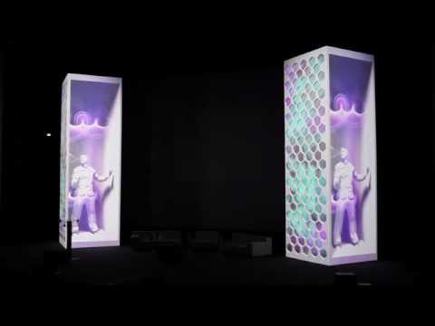 Live Stage 3D Video Mapping [ EGYPT Video Mapping ]