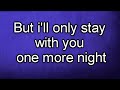 Maroon 5 - One More Night (Lyrics)