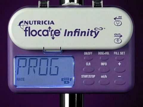 Flocare Infinity Enteral Feeding Pump - Alarms - YouTube