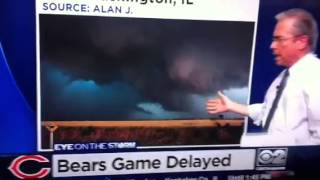 CBS Chicago Tornado Coverage FAIL. 11/17/2013