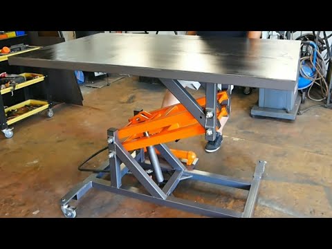 Making Hydraulic Lift Table