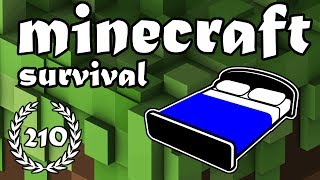 Minecraft Survival - Aflevering 210 - "De eerste nacht!"