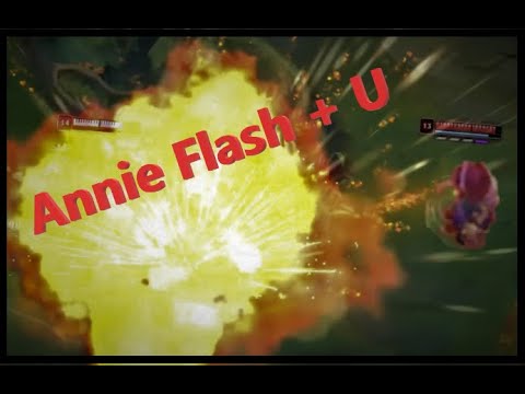 League Of Legends : Annie Flash + Ult (Funny Edit)