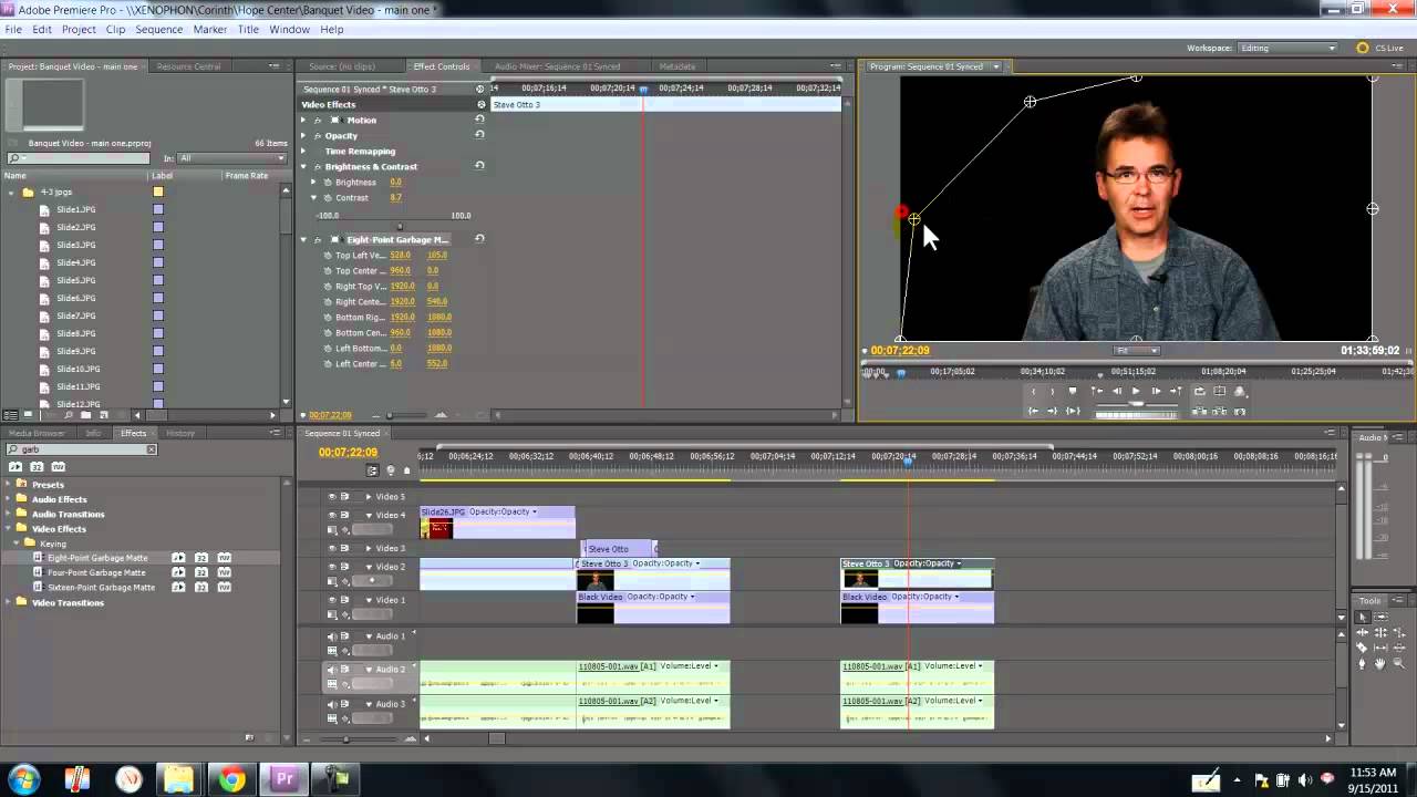 Adobe premiere pro garbage matte premiere