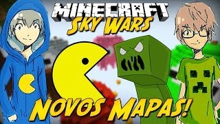 Minecraft: A ILHA DO PACMAN! (Sky Wars)