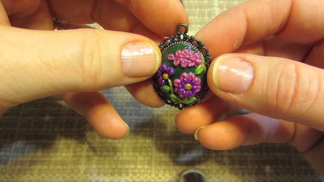 Clay Applique charms YouTube