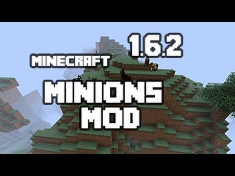 How To Install Minions Mod Minecraft 1.6.2 - YouTube