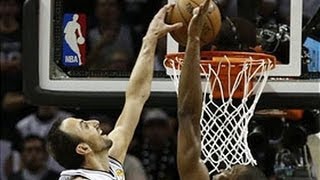 Manu Ginobili's Monster Dunk from All Angles!