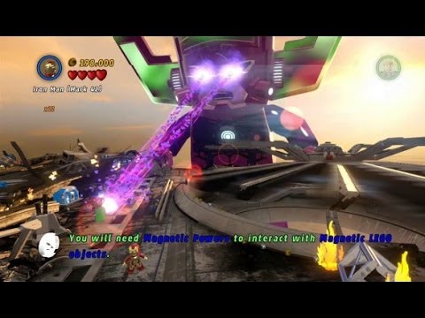 Download LEGO Marvel Super Heroes 100% Guide #15 - The Good, the Bad, and the Hungry (All Minikits, Stan Lee)