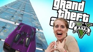 GTA 5 - SUPER RAMPAS DA MORTE (GTA V Momentos Engraçados)