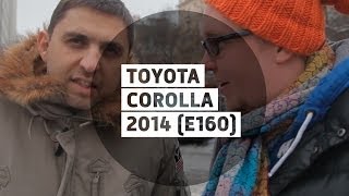 Toyota Corolla 2014 (E160) - Большой тест-драйв (видеоверсия) / Big Test Drive - Тойота Королла