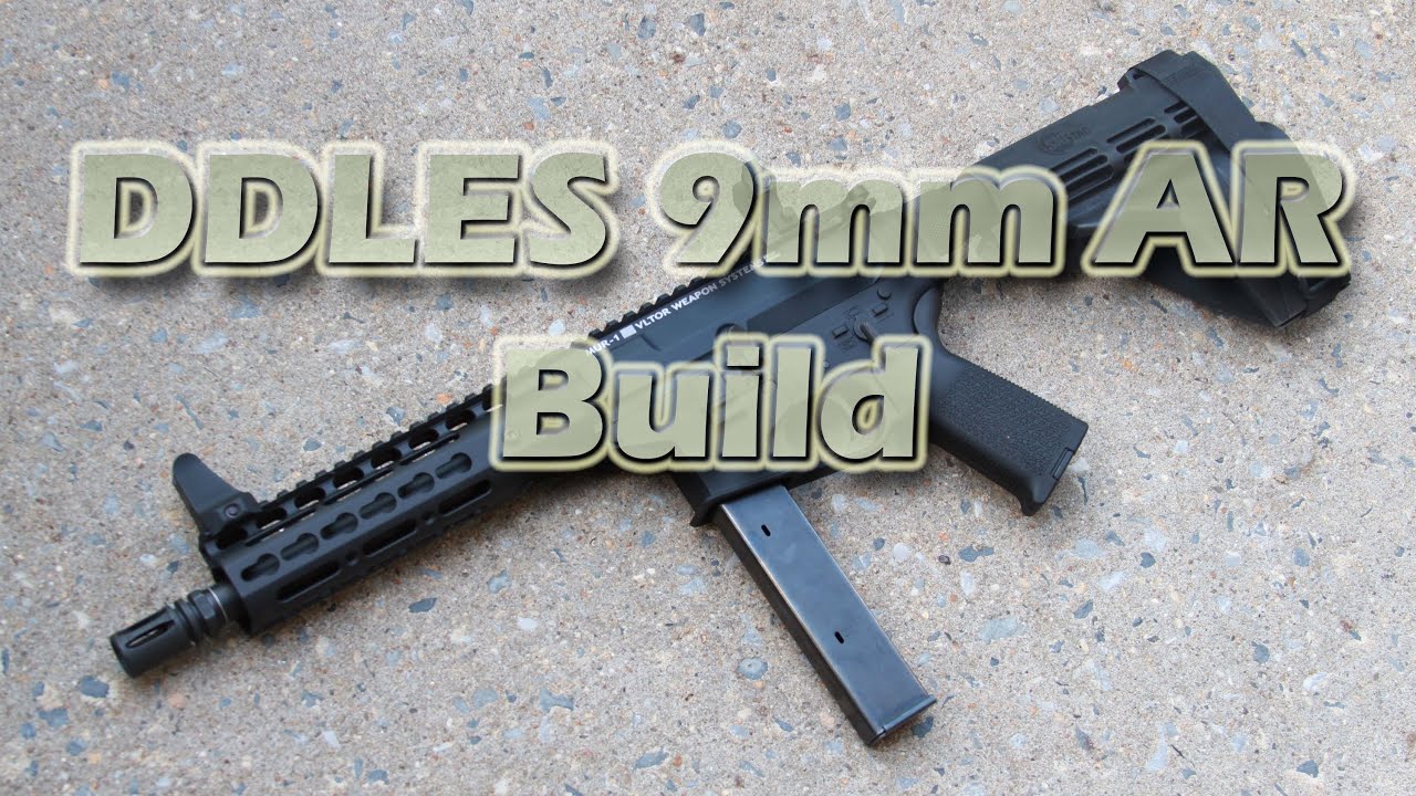 9mm ar pistol build