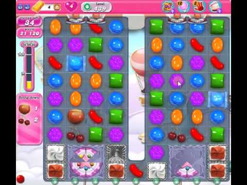 How to beat Candy Crush Saga Level 439 - 3 Stars - No Boosters - 117