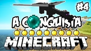 A Primeira Ender Pearl! - A Conquista 4: Minecraft