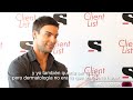 Entrevista con Collin Egglesfield, actor en The Client List