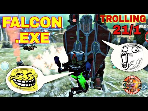 FALCON VS ARTHUR .EXE (WAR ROBOTS FUNNY MOMENTS)(EP-21/1)