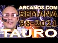 Video Horscopo Semanal TAURO  del 12 al 18 Septiembre 2021 (Semana 2021-38) (Lectura del Tarot)