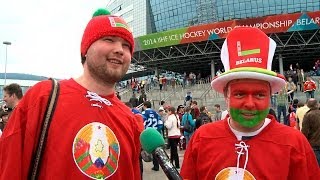 Болельщики сборной Беларуси верят в победу своей команды в матче с Казахстаном