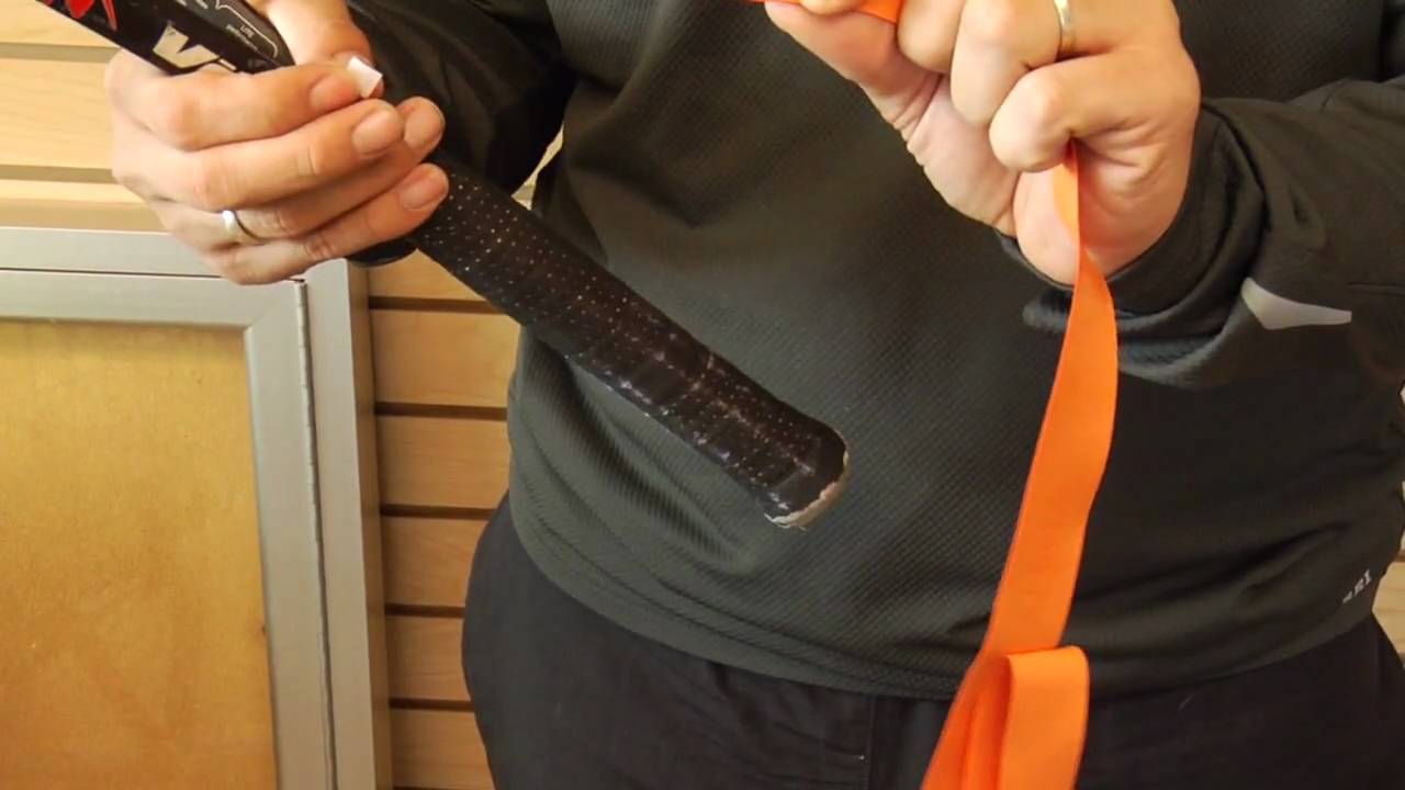 Tennis Balls & Rackets How to ReWrap a Tennis Racket Handle YouTube