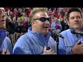 Rascal Flatts perform national anthem