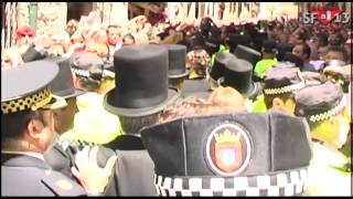 #2013 Clamorosa protesta contra la corrupción de UPN en San Fermin