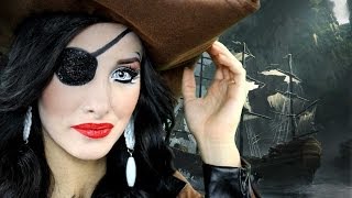 SEXY PIRATE Halloween makeup tutorial