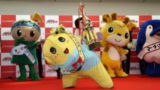 ご当地キャラ総選挙、優勝は「ふなっしー」