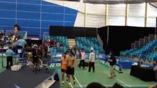 Canada Open 2013 - Men Doubles Final - Bodin Issara & Maneepong Jongjit Fight