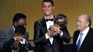 Cristiano Ronaldo - Balon de Oro 2014 - Winner CR7 Golden Ball 13/01/2014 HD