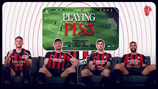 I rossoneri si sfidano a PES5 🎮? | Gabbia🆚?? Gimenez & Pulisi🆚 ?? Loftus-Cheek
