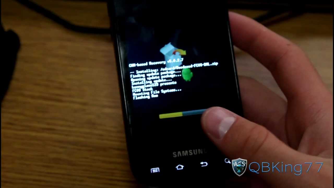 How to Root the Samsung Epic 4G on FC09 - Latest - YouTube