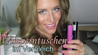 Wimperntuschen im Vergleich