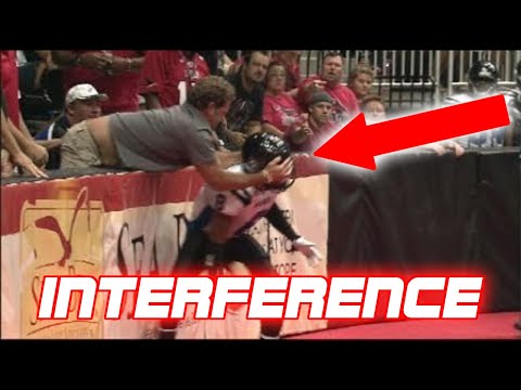 Fan Interference in Sports Compilation