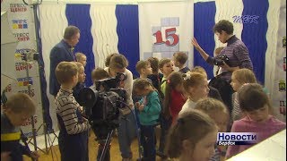 Юные бердчане пришли на экскурсию в телекомпанию ТВК