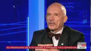 Korwin-Mikke: znieśmy podatki dochodowe (Dziś wieczorem TVP Info, 8.12.2013)