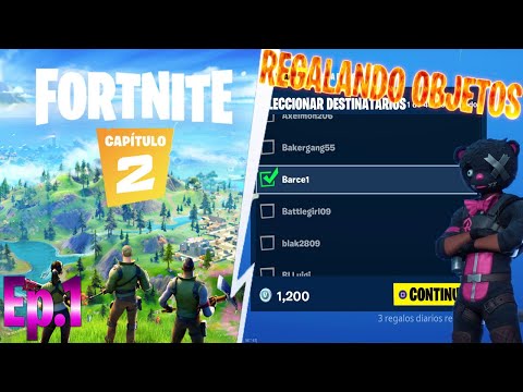 Regalando objetos y Partidas personalizadas (Torneo Skin Glow) | Fortnite 2 Temporada 1