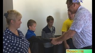 Свидетельство на расширение жилого помещения вручили молодой семье из р.п. Линево