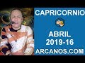 Video Horscopo Semanal CAPRICORNIO  del 14 al 20 Abril 2019 (Semana 2019-16) (Lectura del Tarot)