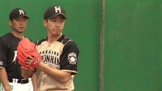 再生への第一歩　斎藤佑樹、気迫の投球  2014.02.02