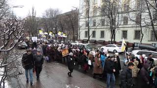 Киев Крестный ход А. Невского за мир против евромайдана